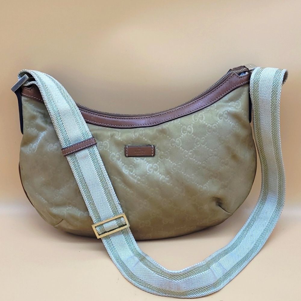 Authentic Gucci GG Monogram Crossbody Bag